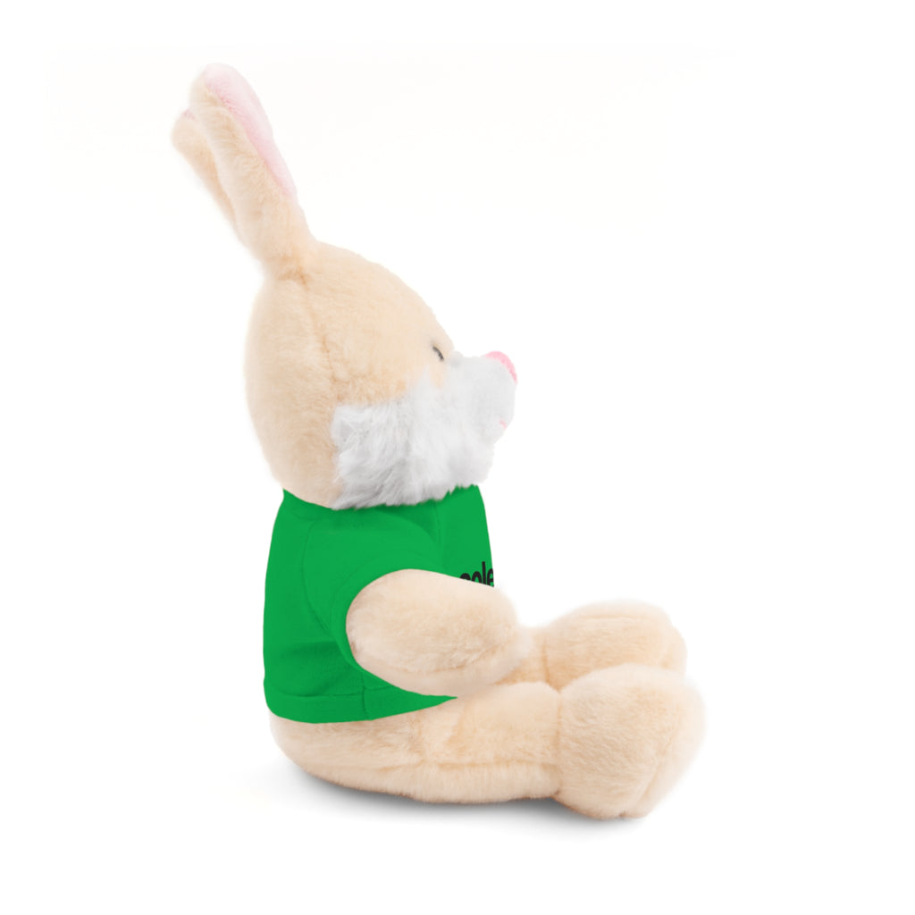 Stuffed Animal with 'colette' Logo Tee - 6 ANIMALS & 6 COLORS