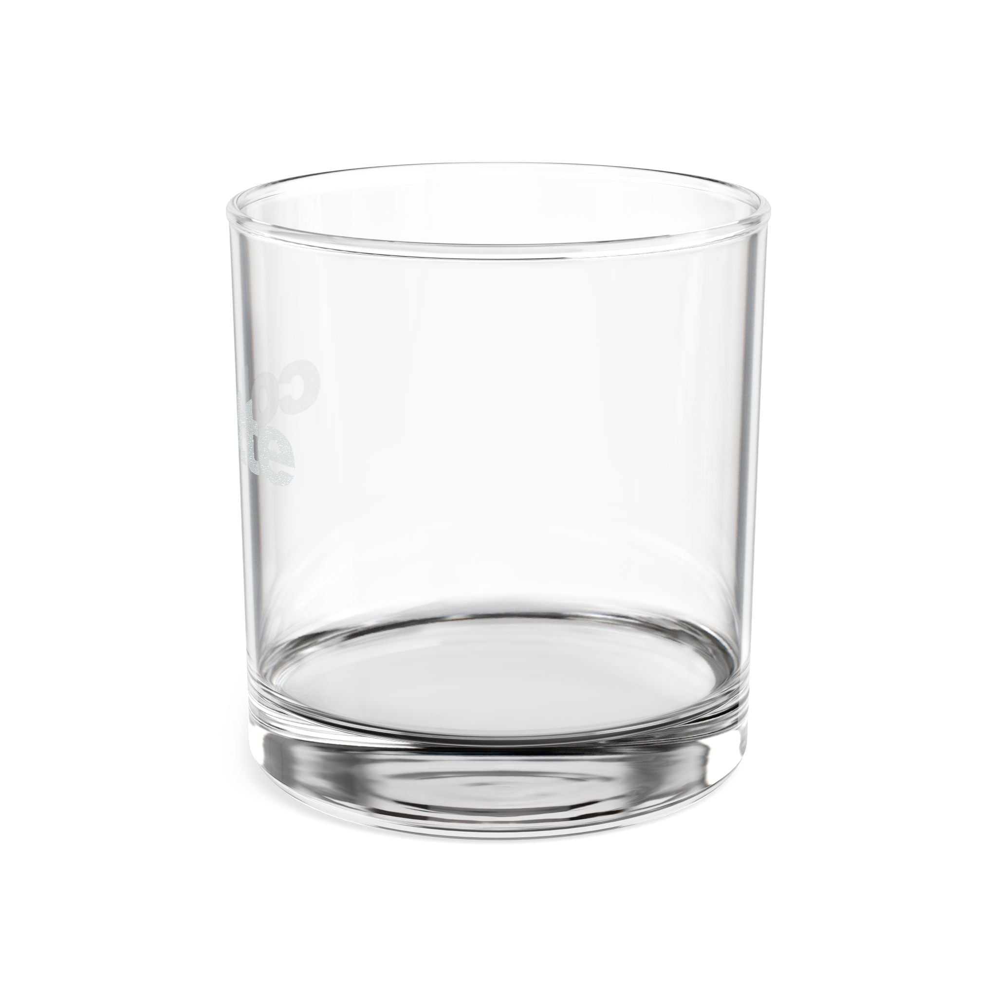 Engraved Whiskey Glass 10.5 oz - Personalized 'colette' Rocks Glass