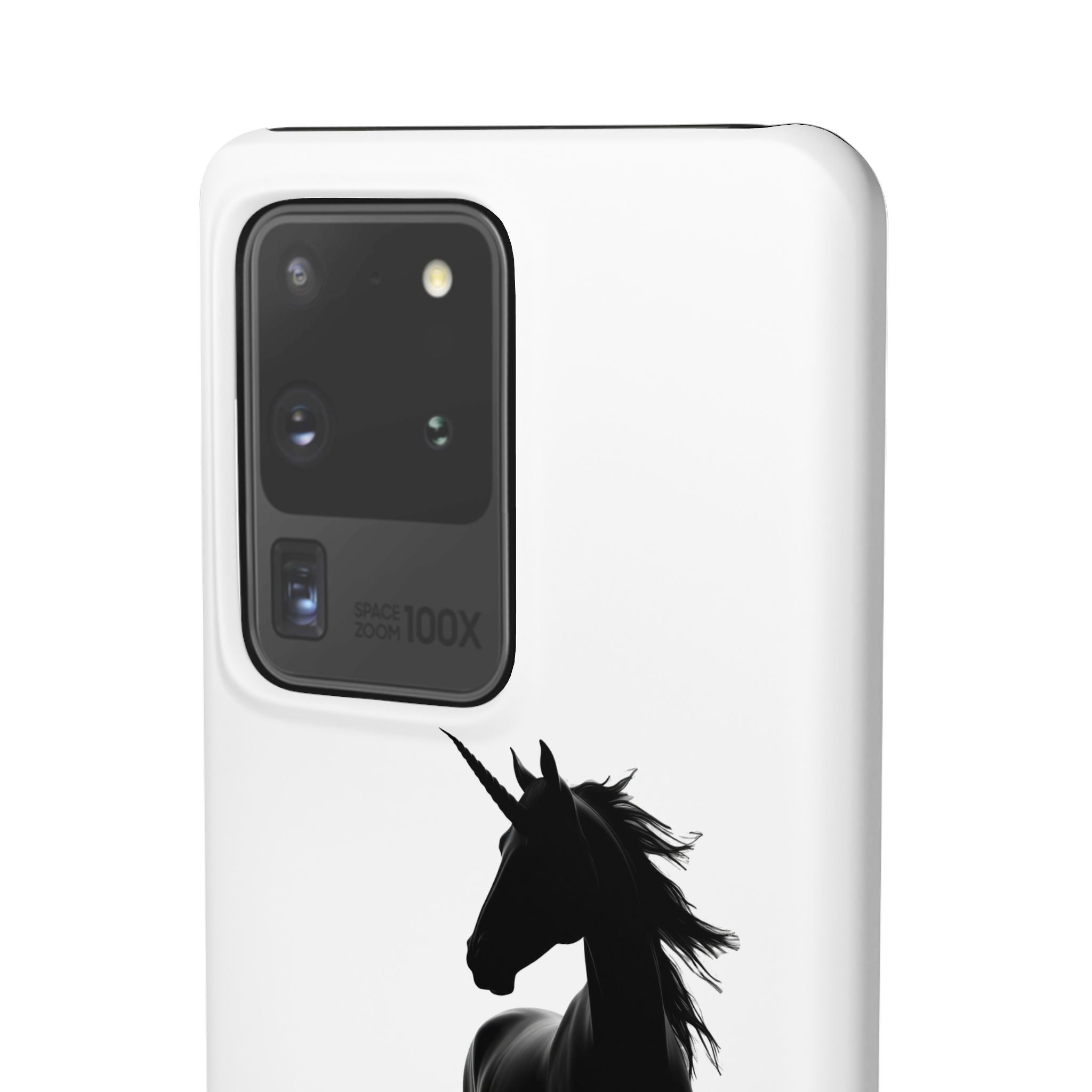 Unicorn Silhouette Phone Case – 'You found me' Protective Snap Case