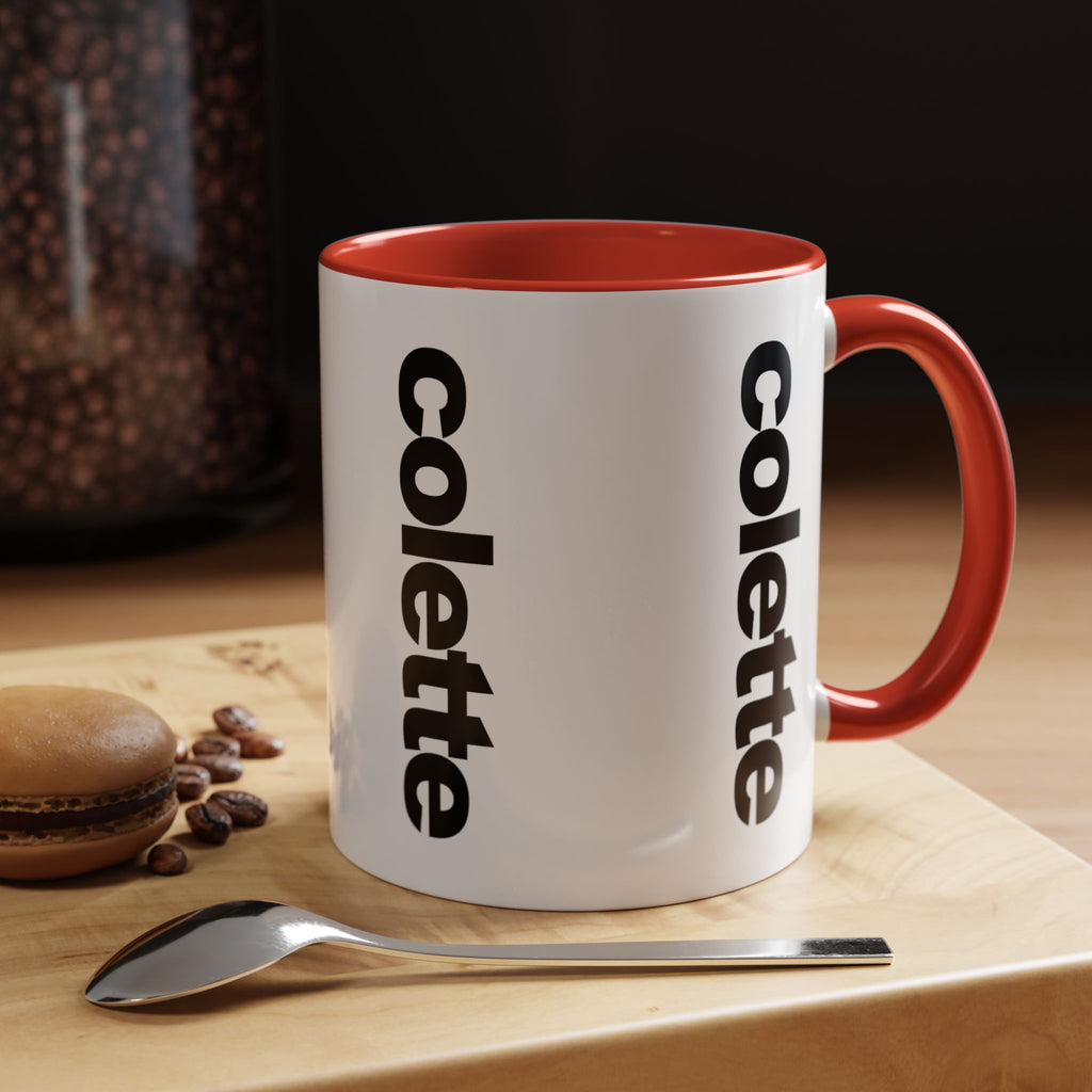 Coffee Mug —'colette' logo Ceramic Mug (11/15oz) - 9 COLORS