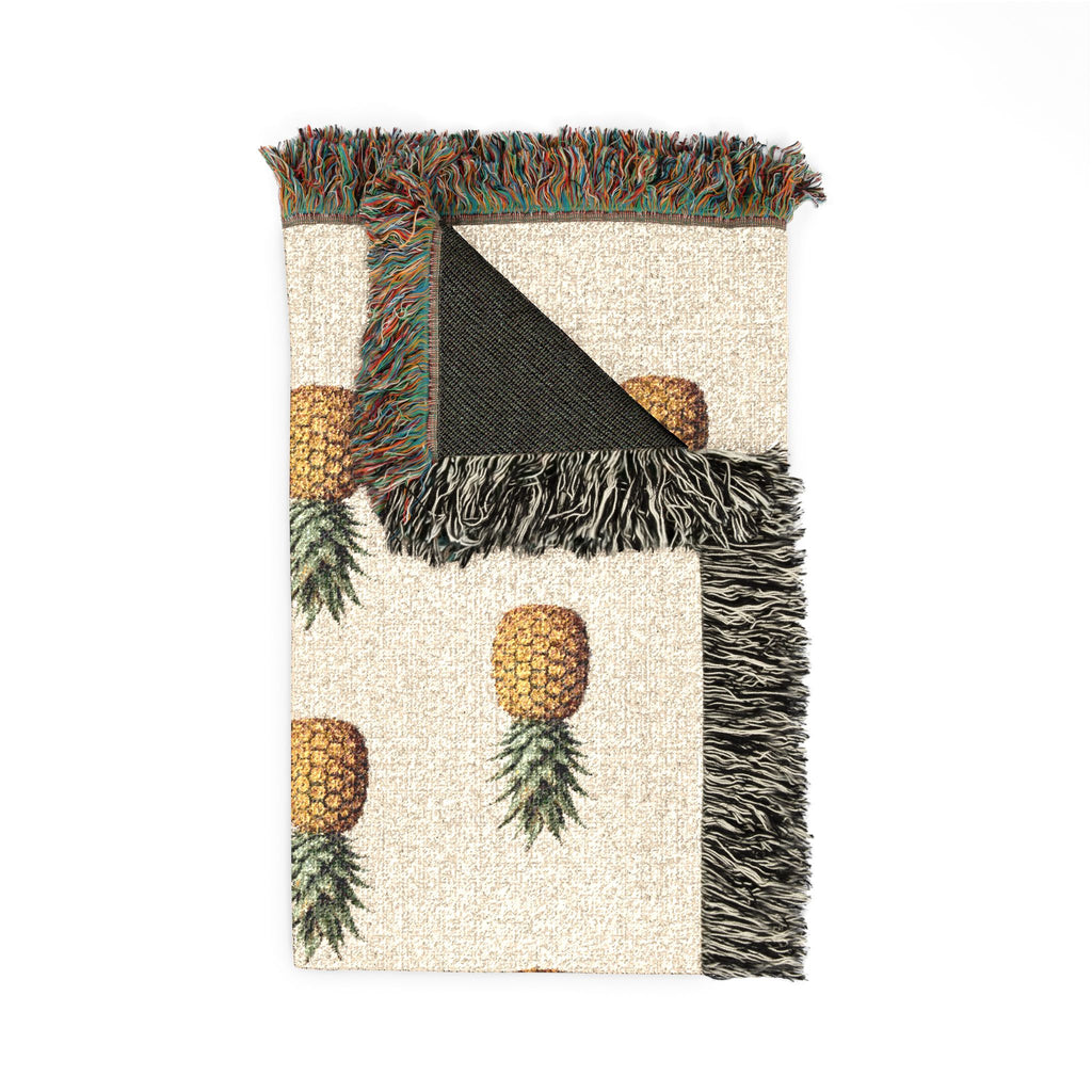 Pineapple Woven Throw Blanket - Decorative Throw