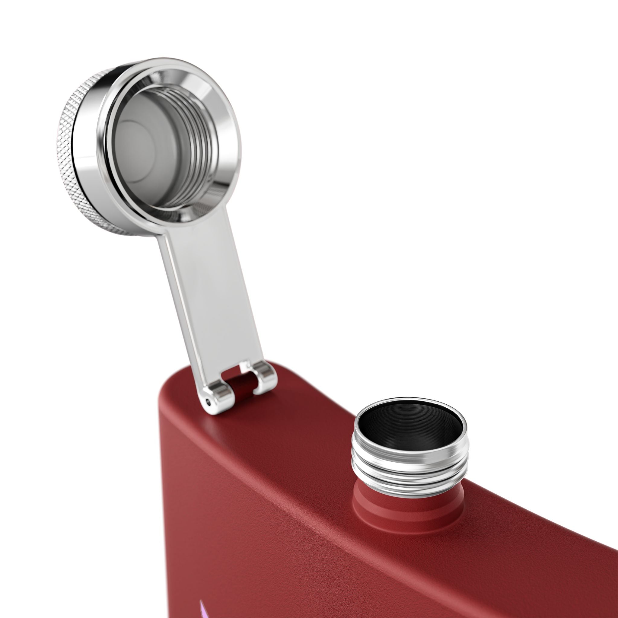 Flask - "Queen of Swing" Stainless Steel 6oz Hip Flask