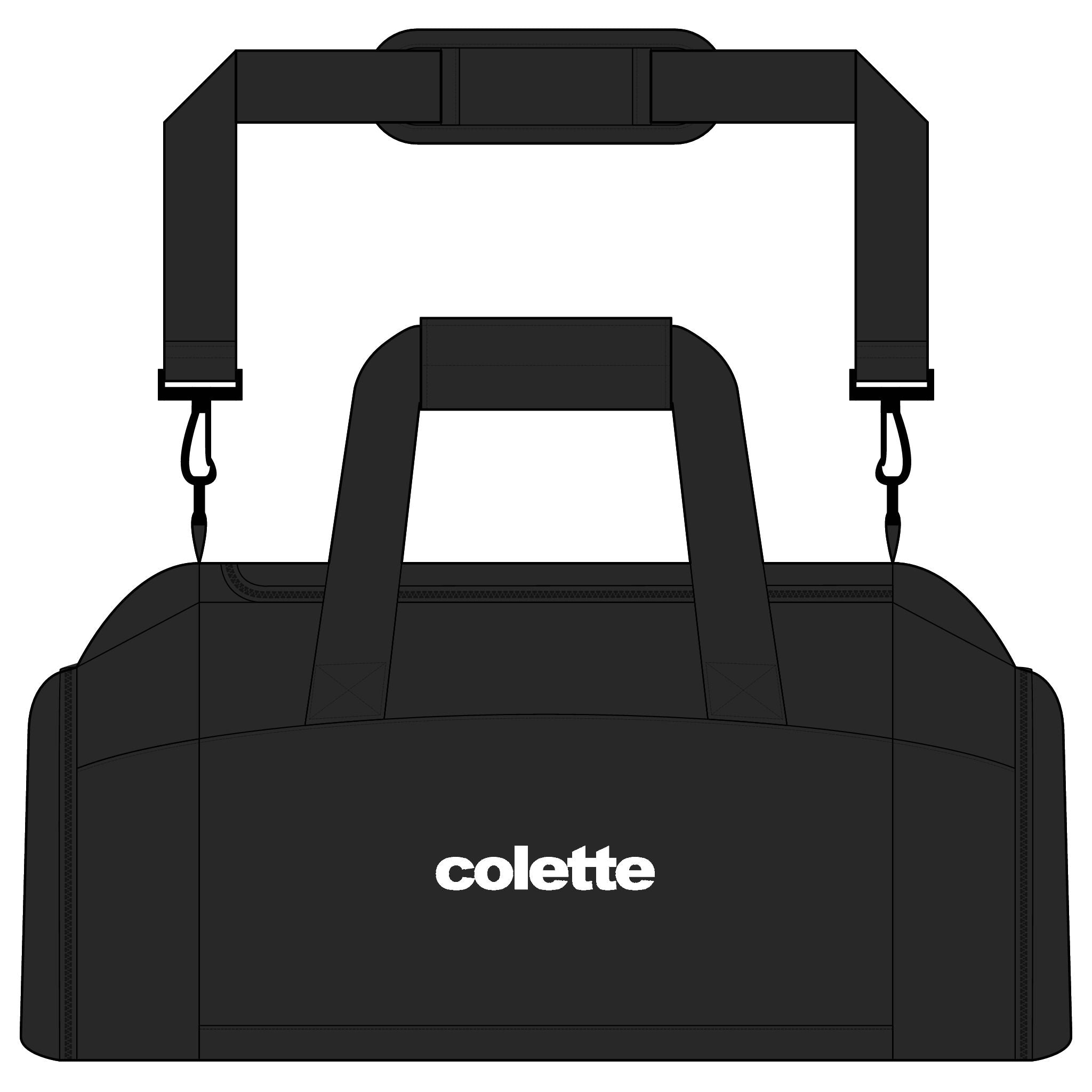 colette Logo Gym Bag – Durable Travel & Workout Duffel