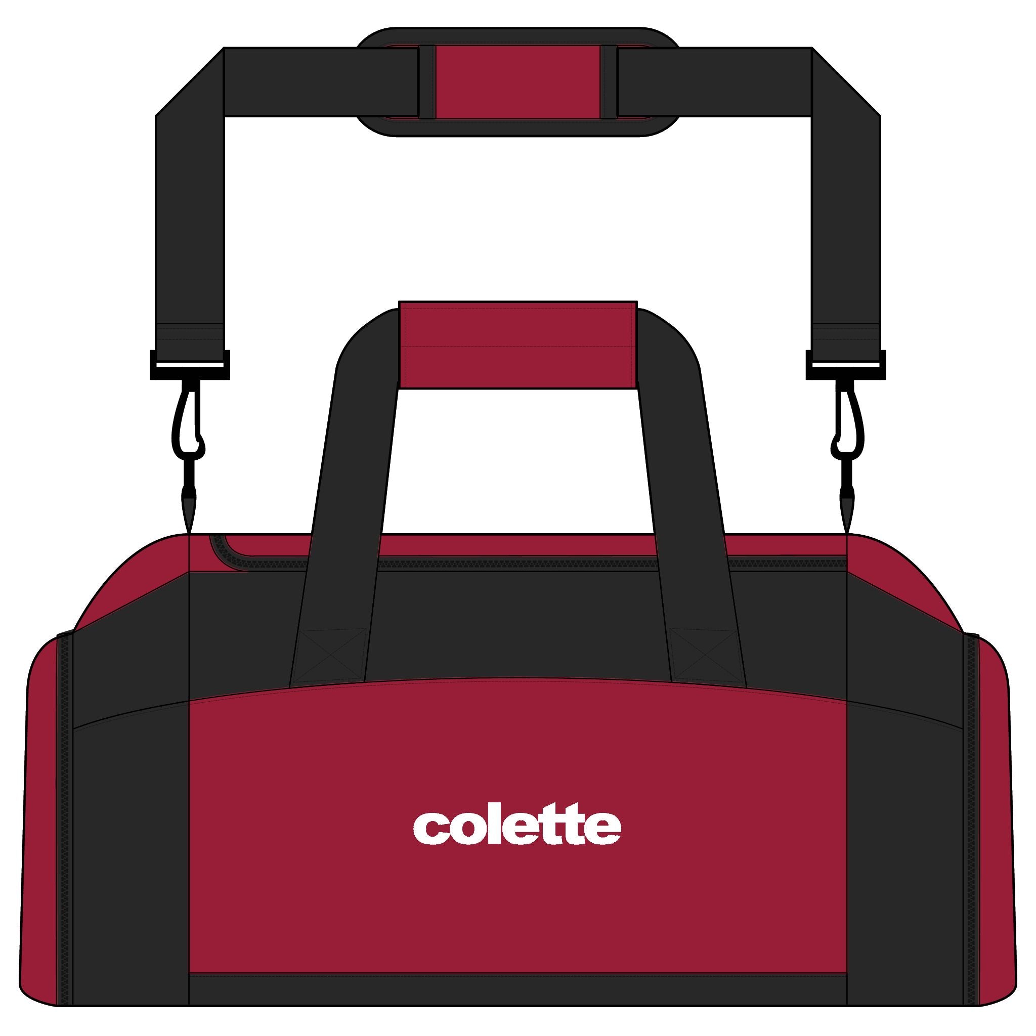 colette Logo Gym Bag – Durable Travel & Workout Duffel