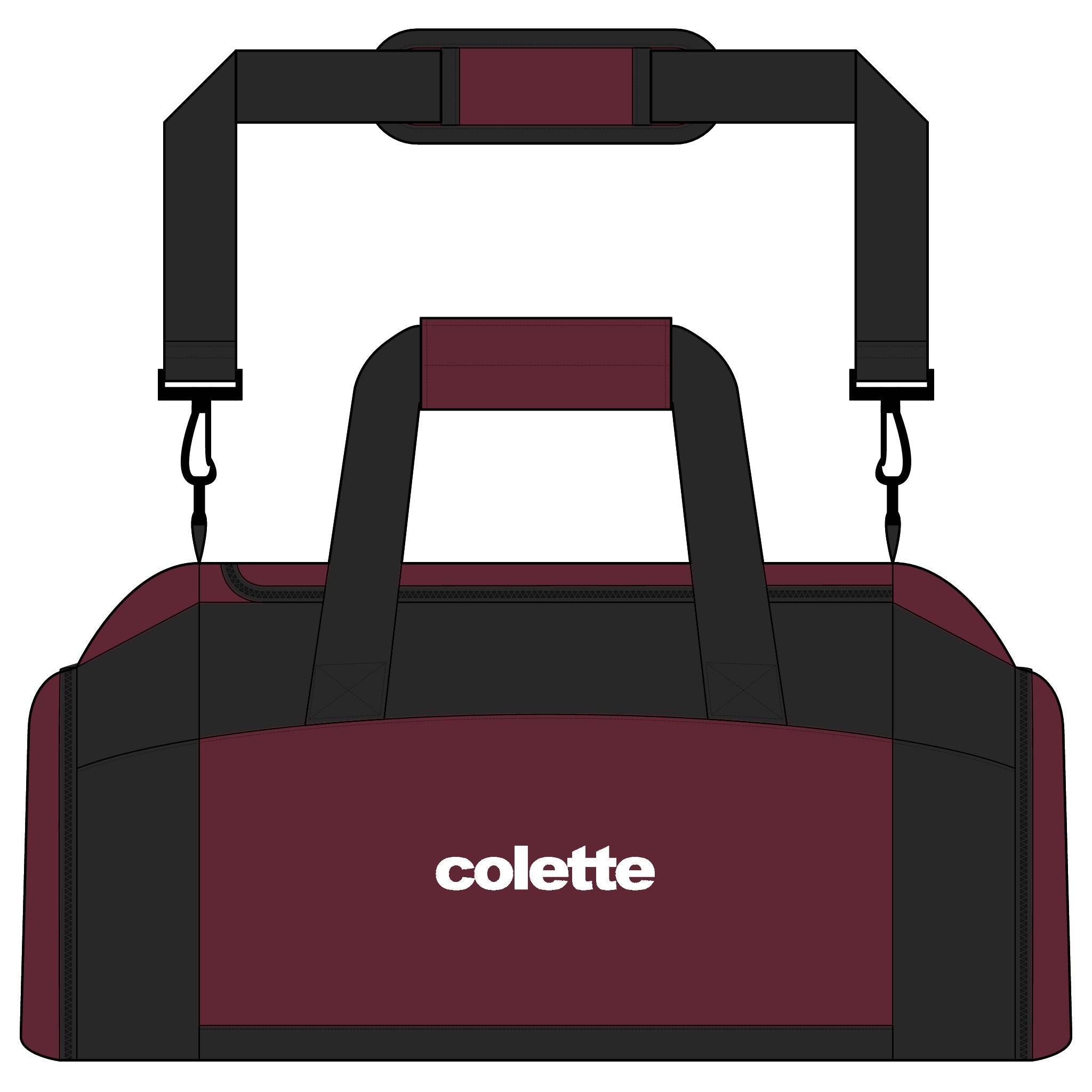 colette Logo Gym Bag – Durable Travel & Workout Duffel