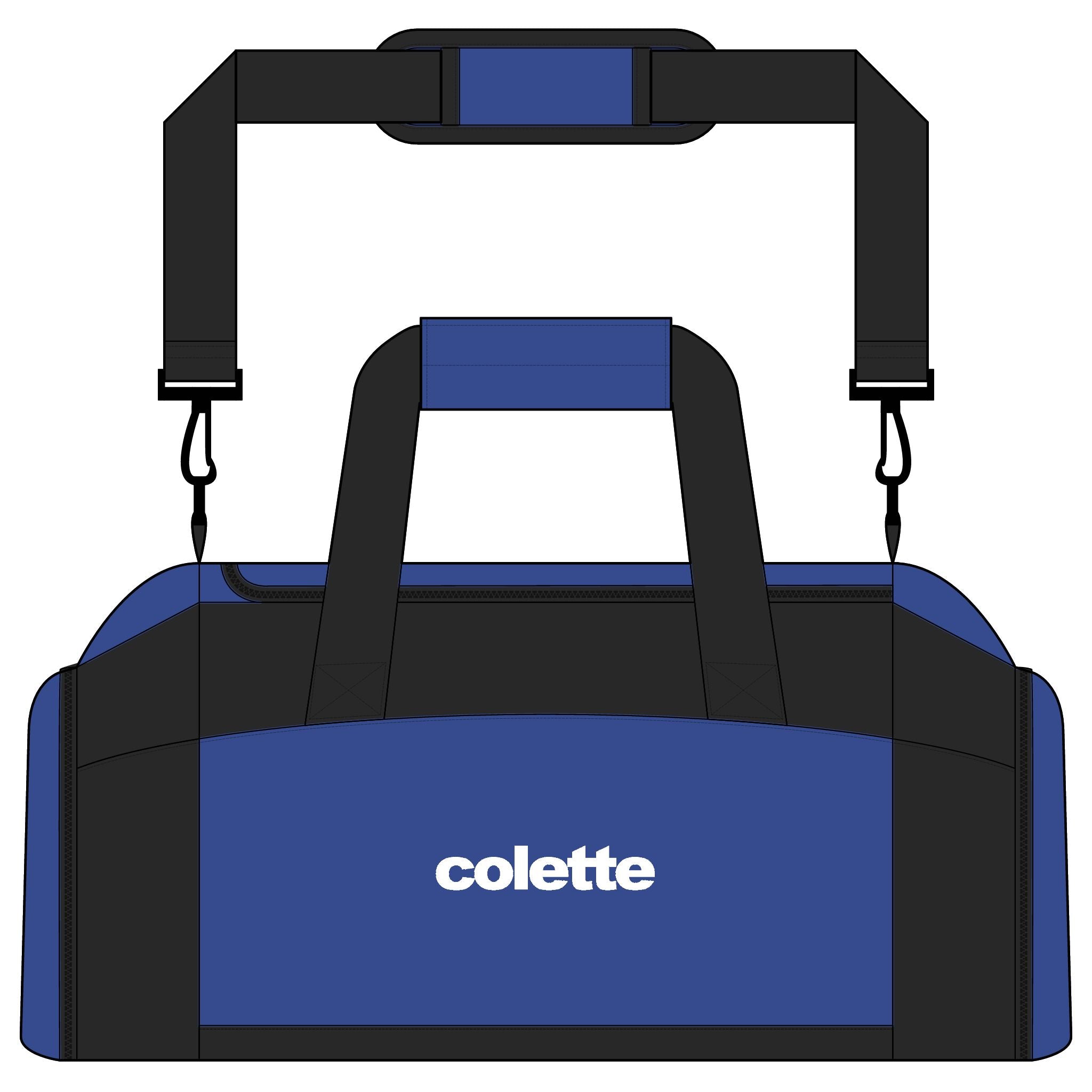 colette Logo Gym Bag – Durable Travel & Workout Duffel