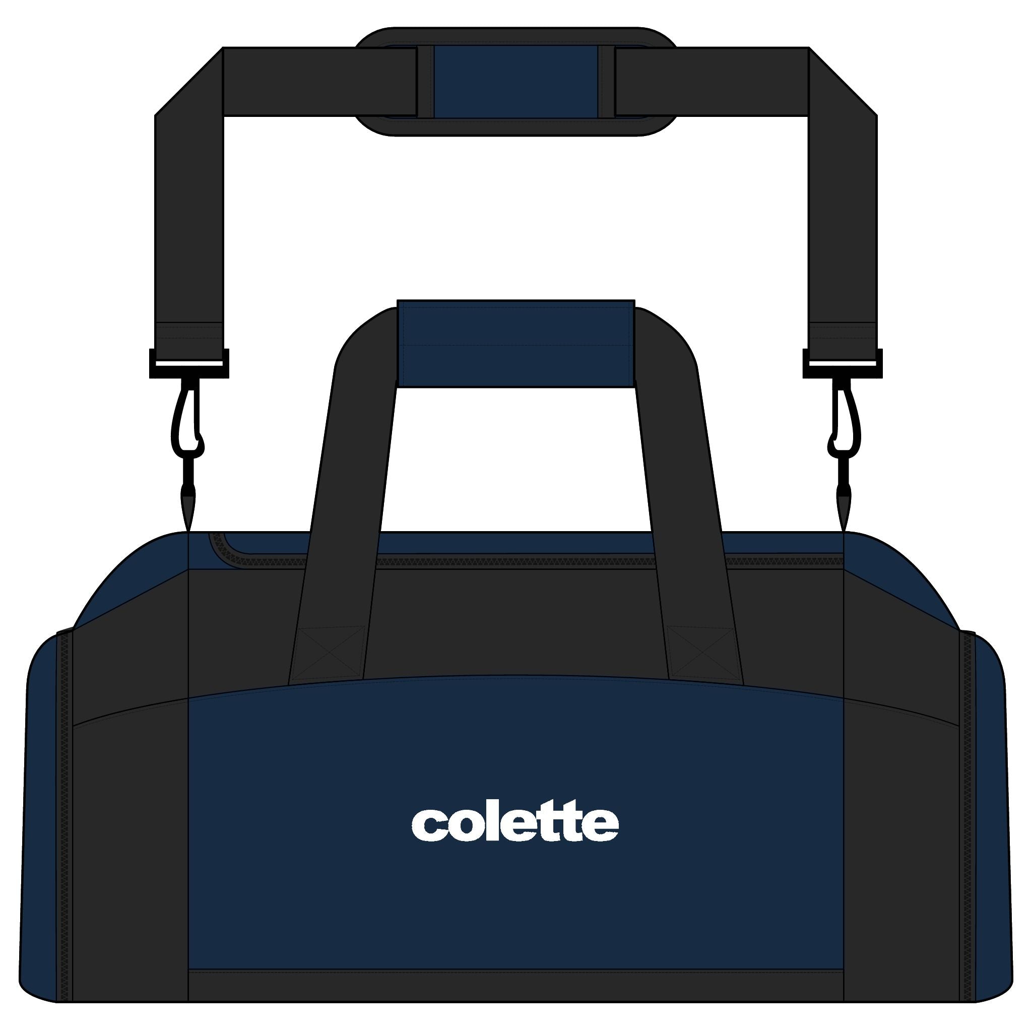 colette Logo Gym Bag – Durable Travel & Workout Duffel