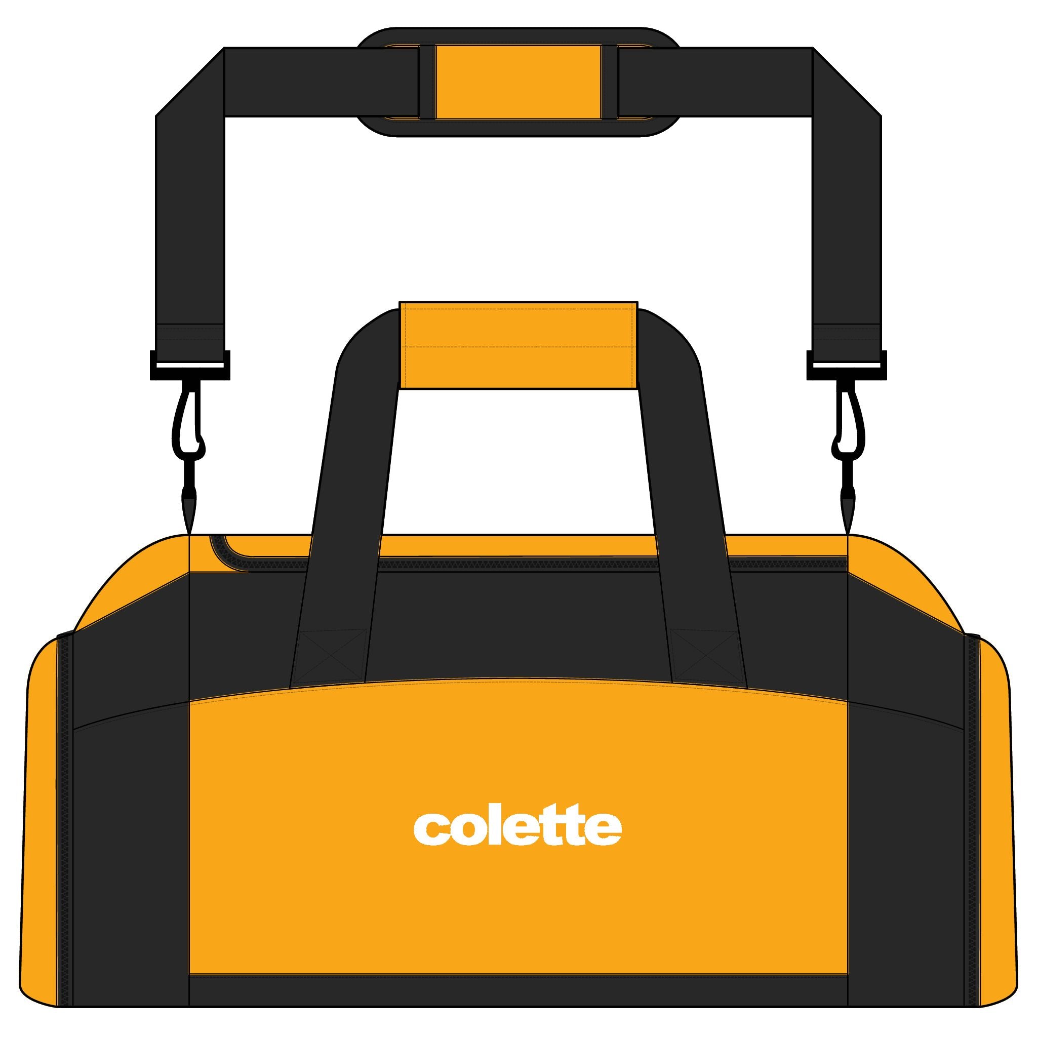 colette Logo Gym Bag – Durable Travel & Workout Duffel