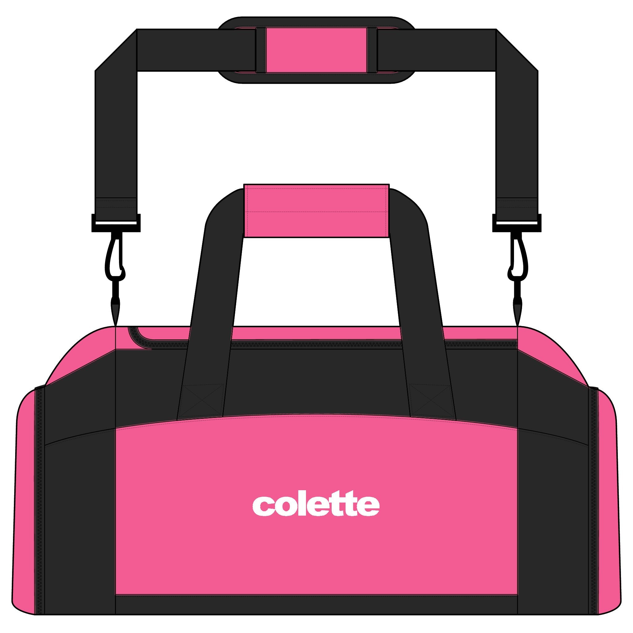colette Logo Gym Bag – Durable Travel & Workout Duffel