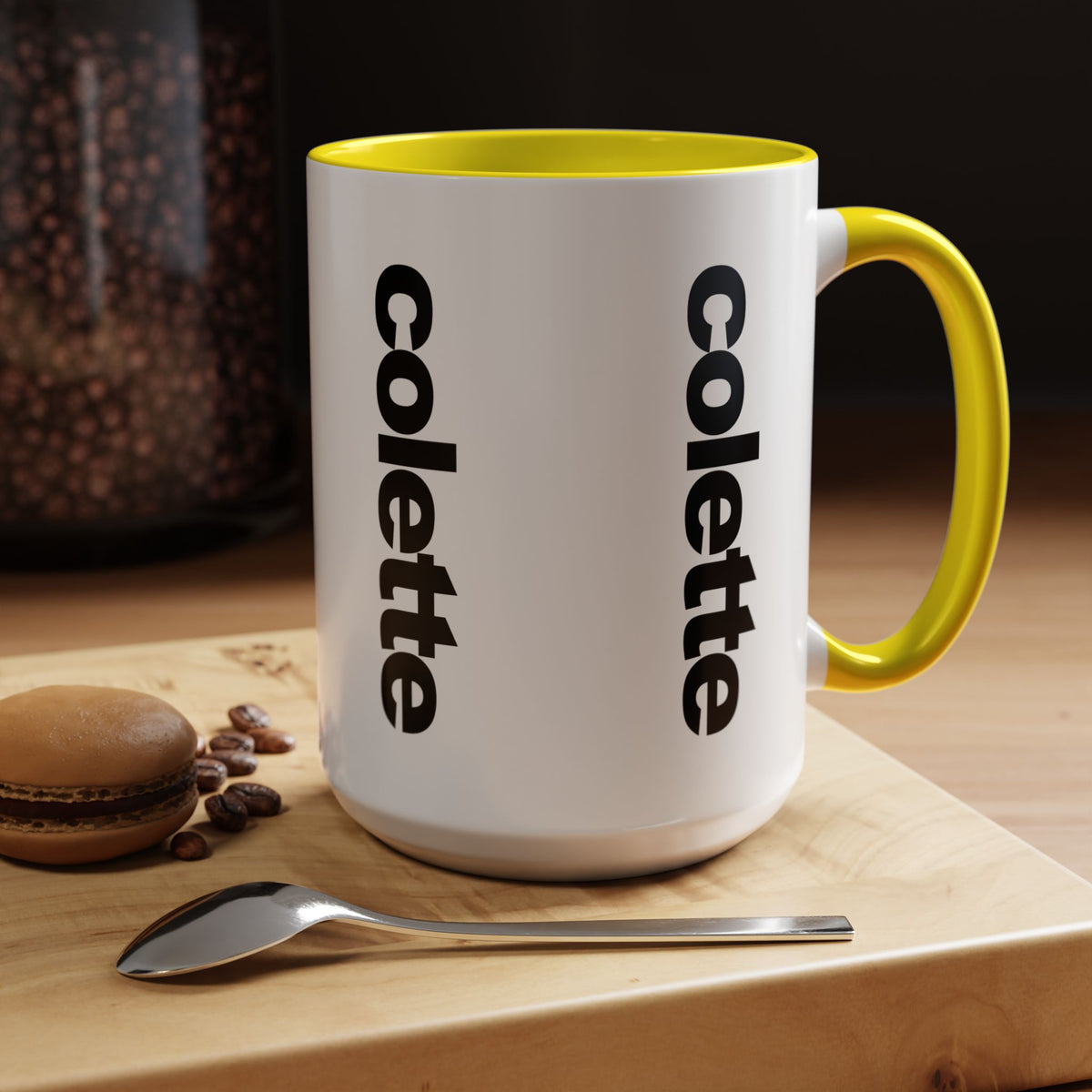 Coffee Mug —'colette' logo Ceramic Mug (11/15oz) - 9 COLORS