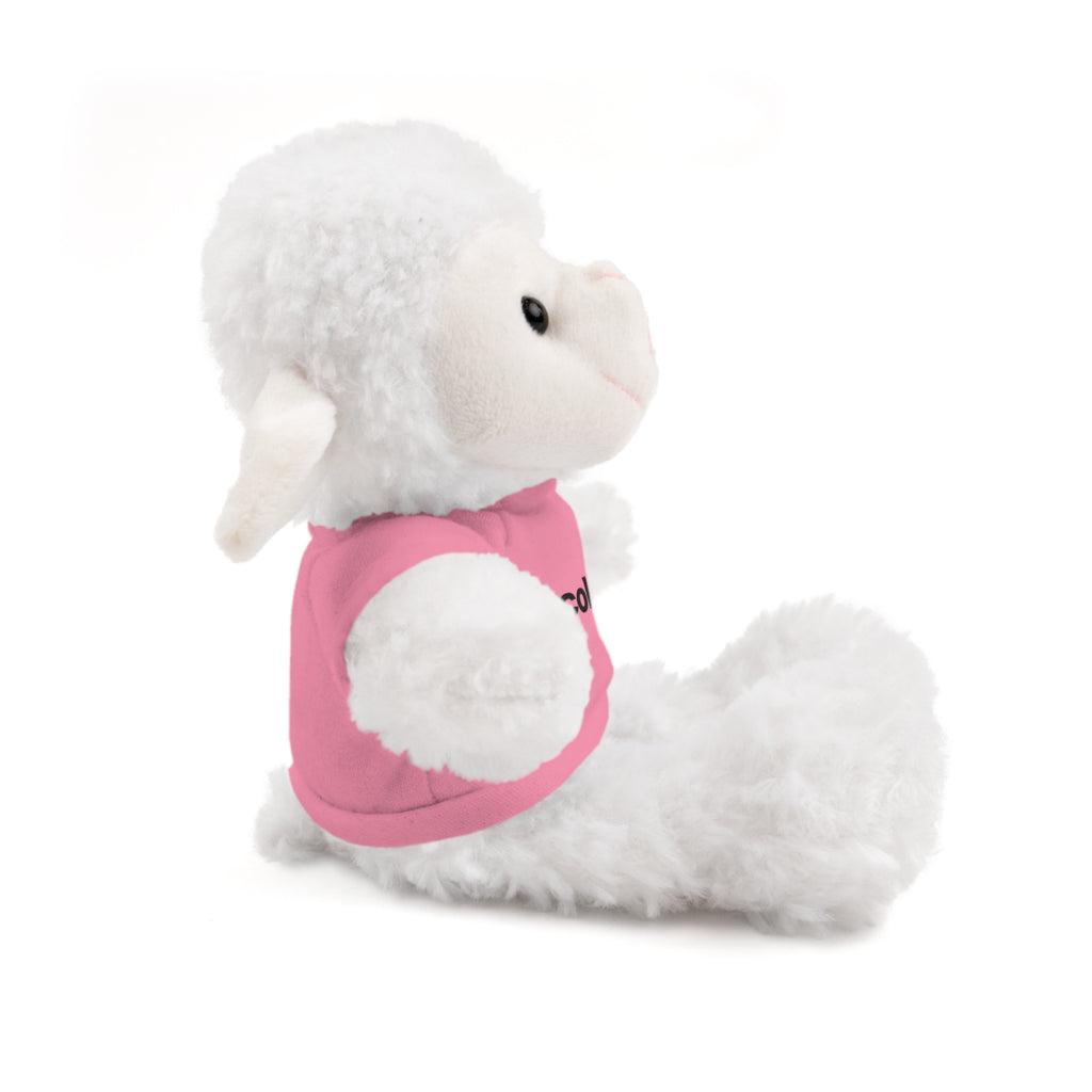 Stuffed Animal with 'colette' Logo Tee - 6 ANIMALS & 6 COLORS