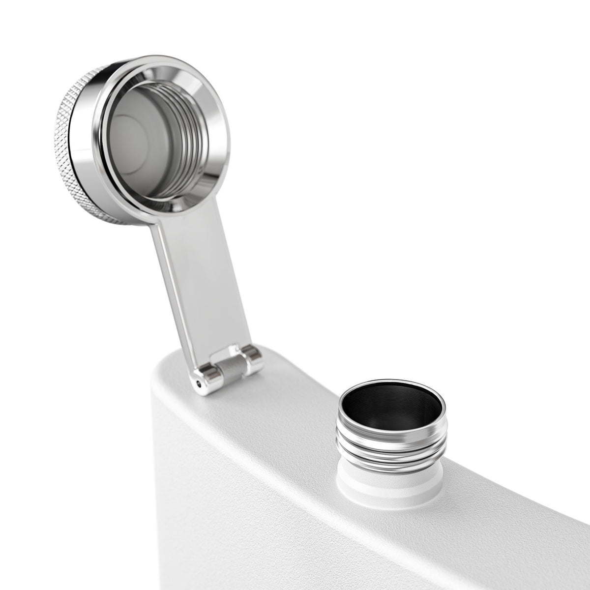 Flask - "King of Swing" Stainless Steel 6oz Hip Flask