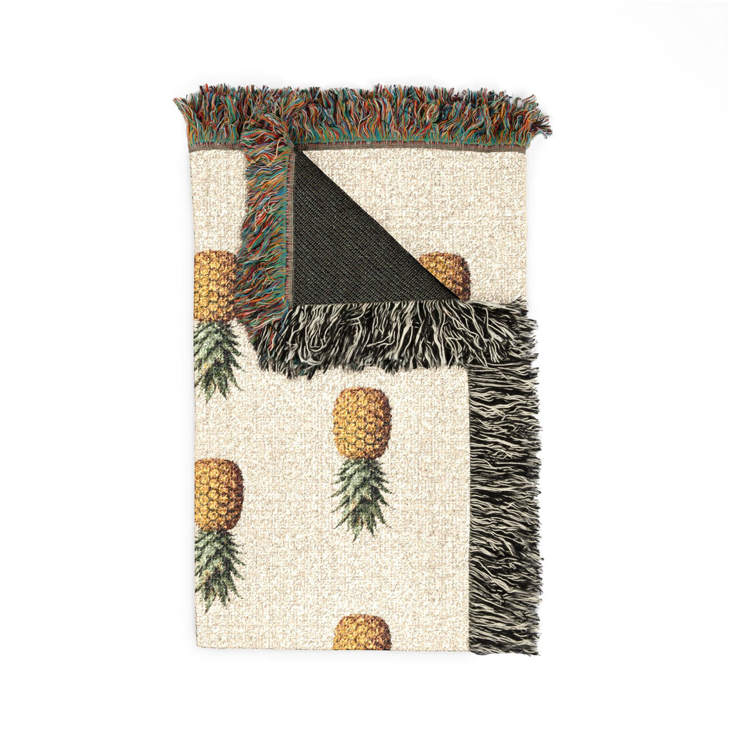Pineapple Woven Throw Blanket - Decorative Throw