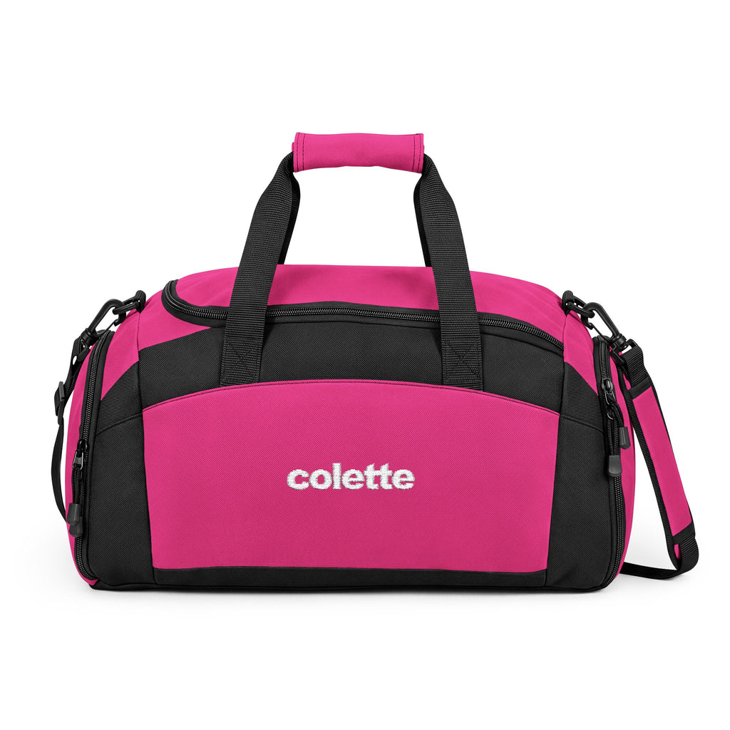 colette Logo Gym Bag – Durable Travel & Workout Duffel - 8 COLORS