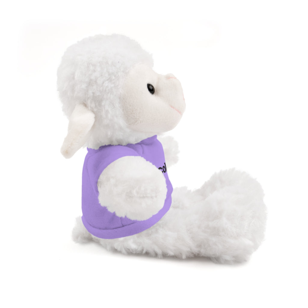 Stuffed Animal with 'colette' Logo Tee - 6 ANIMALS & 6 COLORS