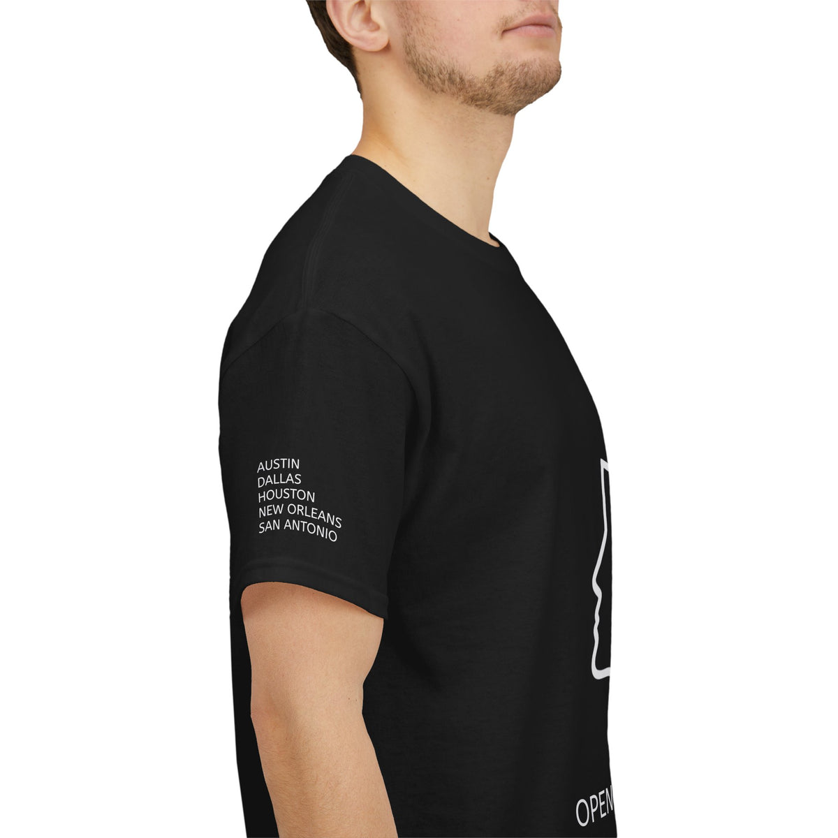 Unisex Boxy T-Shirt - Open Your Mind with colette Logo Back