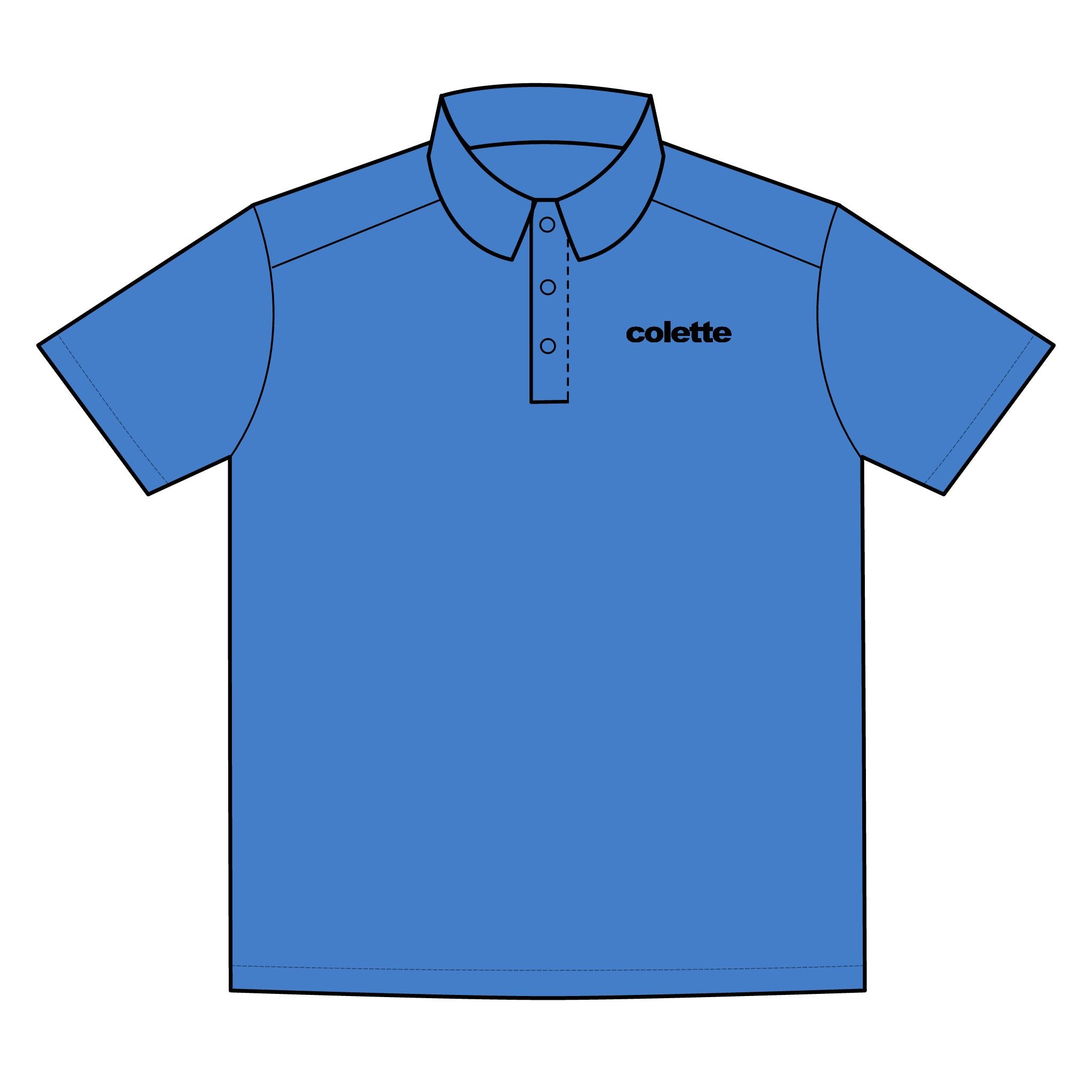 Men's Lightweight Snag-Proof Polo with 'colette' Logo - 8 COLORS