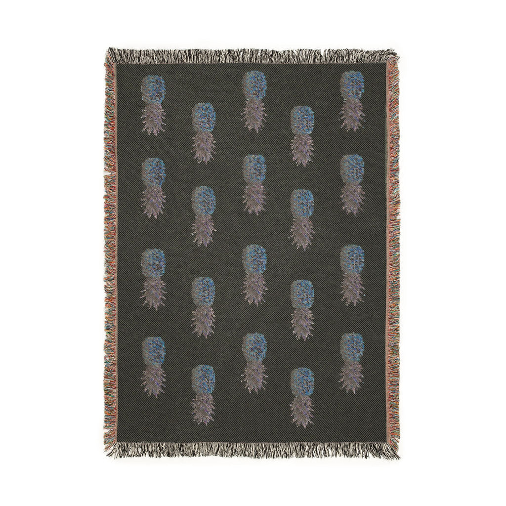 Pineapple Woven Throw Blanket - Decorative Throw
