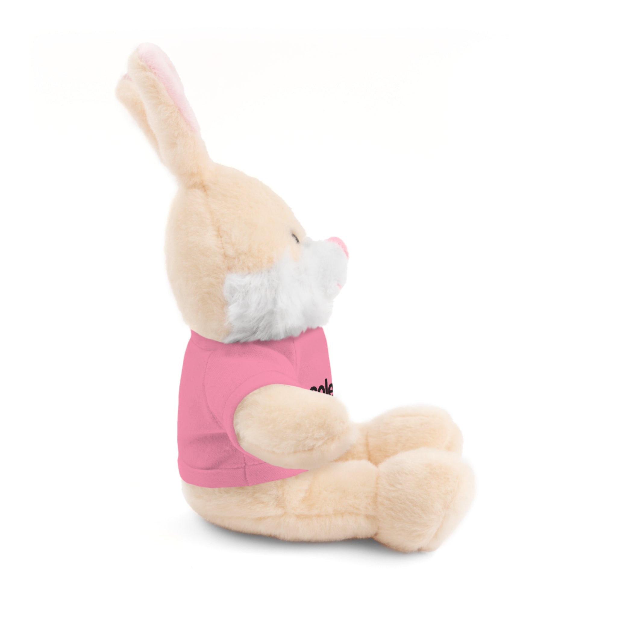 Stuffed Animal with 'colette' Logo Tee - 6 ANIMALS & 6 COLORS