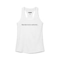Women's "Bad decisions welcome" Racerback Tank